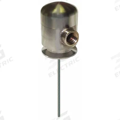 LUMENITE Sanitary Temperature Transmitter: 2 in Triclamp, 0 to 200 Degrees F, 12 in Probe - Sanitary Temperature Transmitters