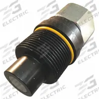 AEROQUIP Hydraulic Quick Connect Hose Coupling: 3/8 in Coupling Size, Steel, 3/4"-16 Thread Size (MPN FD96-1005-08-06). Key specifications — Body Material: Steel; Thread Size: 3/4"-16; Brand: AEROQUIP.