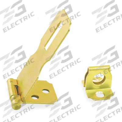 APPROVED VENDOR Hasp: Steel, 5/8 in Ht, 2 1/2 in Lg - Conventional Hasps
