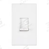 LUTRON Lighting Dimmer: Fluorescent, 1-Pole, 120 to 277V AC, 8 A, 8.0A (Fluorescent Ballast), White (MPN NTSTV-DV-WH). Key specifications — Brand: LUTRON; Current Rating: 8 A; Sub-brand: Nova T; Lighting Technology: Fluorescent; Load Rating @ 120V AC: 8.0A (Fluorescent Ballast); Neutral Required: No; Operating Voltage: 120 to 277V AC; Series: Nova.