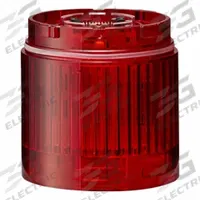 PATLITE Tower Light Module: Steady, 24V DC, Red, 50 mm Overall Dia, 40 mm Overall Ht, LR5, LR5-E-R. Key specifications — Brand: PATLITE; Compatible with Series: LR5; Lens Color: Red; Operating Voltage: 24V DC; Manufacturer Part Number: LR5-E-R.