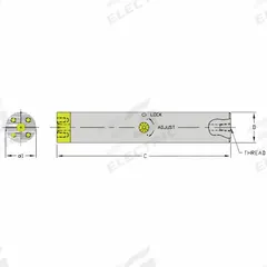 ULTRA-DEX USA Indexable Boring Bar: SCFT B2000-29 (MPN 910-000-072). Key specifications — attr257292: SCFT B2000-29.