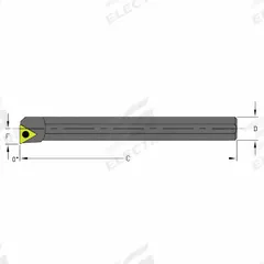 ULTRA-DEX USA Indexable Boring Bar: S12Q STFCR3 (MPN 957-000-351). Key specifications — attr257292: S12Q STFCR3.