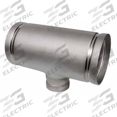 GRUVLOK Metal Pipe Tee: 304 Stainless Steel, 6 in x 6 in x 4 in, 6 in Lg, EPDM - Grooved Pipe Fittings