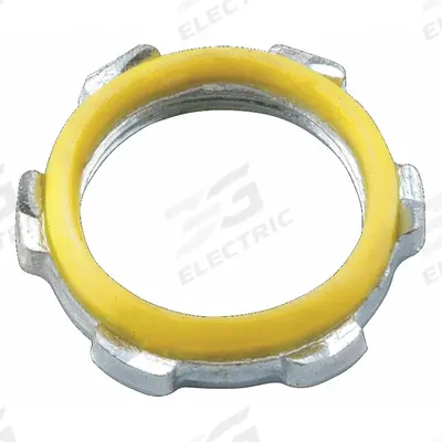 RACO Sealing LockNut for Threaded RMC/IMC: 1/2 in Trade Size, Steel, Zinc Plated - Sealing Locknuts for Threaded Conduit (RMC/IMC)