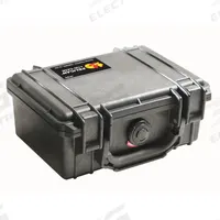 PELICAN Protective Case: 4 3/4 in x 7 1/4 in x 3 3/8 in Inside, No Foam, Black, Stationary, 1 lb Wt (MPN 1120NF). Key specifications — Closure Type: Double Throw; Brand: PELICAN; Carry-On Size: Yes.