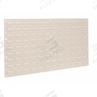 AKRO-MILS Louvered Panel: 20 in x 36 in x 5/16 in, 1 Sides, 0 Bins, Beige (MPN 30636BEIGE). Key specifications — attr38851: Beige; attr38864: Powder Coated; attr38845: AKRO-MILS.