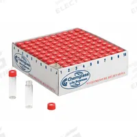 CHEMGLASS Vial with Cap: 3.69 mL, A, Includes Closure, Polypropylene, 15 mm Body Dia, Round (MPN CG-4912-01). Key specifications — Body Color: Colorless; Screw Closure Size: 13-425 mm; Brand: CHEMGLASS; Bottom Shape: Round; Self-Standing: Self-Standing.