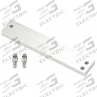 SECURITRON Shim Bracket: 8 in Lg (MPN ASB-32CL). Key specifications — Product Type: Mounting Brackets; Compatible with Manufacturer Model Number: M62; Material: Aluminum; Brand: SECURITRON.