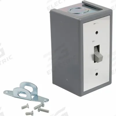 SCHNEIDER Manual Motor Switch: 3 Poles, 30 A - Enclosed Manual Motor Switches