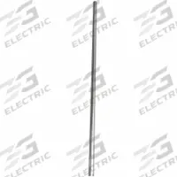 Closet Pole: 1 5/16 in Rod Dia, 72 in Max Rod Lg, Steel, Gray (MPN 859YE8). Key specifications — Color: Gray; Brand: APPROVED VENDOR; Material: Steel.