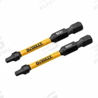 DEWALT Torsion Bit: Torsion Bit, Imperial, #1 Bit Size, S1 Bit Industry Size, Std, Impact Rated, Hex (MPN DWAF2SQ1IR2). Key specifications — attr1119721: Standard; attr1119722: DEWALT; attr1119715: S2 Steel; attr1119719: Hex; attr1202622: #1.