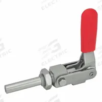 JW WINCO Push-Pull Toggle Clamp: Flange Base Mounting, Std Counter-Clockwise Handle, 70.5 mm Arm Lg (MPN 843.1-80-AS-NI). Key specifications — Plunger Thread: M6; Recommended Spindle Model No.: 708.1-M6-55-A-NI; Brand: JW WINCO.