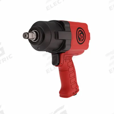CHICAGO PNEUMATIC Air Impact Wrench: Compact, 1/2 in Drive, Pistol-Grip, Square, Std - Compact Pistol-Grip Impact Wrenches