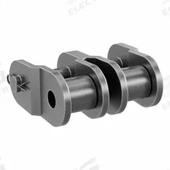 TRITAN Roller Attachment Link: For Std Roller Chains, 100, Double Strand, 1 1/4 in Pitch, Steel (MPN 100-2 OSL). Key specifications — Link Type: Offset; Brand: TRITAN.