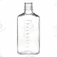 Plastic Lab Media & Roller Bottles - Plastic Lab Media Bottles: PETG, 33.81 fl oz Capacity - oz (MPN 137-5213-FLS). Key specifications — Graduated: Yes; Body Color: Colorless; Brand: APPROVED VENDOR.