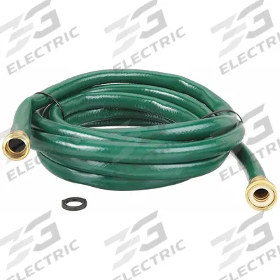 APPROVED VENDOR Water Hose: PVC, 5/8 in Inside Dia., 15 ft Lg, FGHT x MGHT - Leader Hoses for Garden Hose Reels