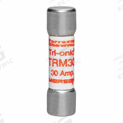 MERSEN Fuse: TRM Series, Midget, Time-Delay, 30 A, 250 V AC, 13/32 in x 1 1/2 in - Time-Delay Cylindrical Fuses