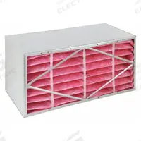 GRAINGER Rigid Cell Air Filter: 12 in x 24 in x 12 in, Fiberglass, No Header (MPN 2JUH2). Key specifications — Brand: GRAINGER; Gasket Location: None; Frame or Header Material: Galvanized Steel; Media Material: Fiberglass.