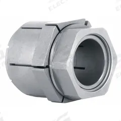 FENNER DRIVES Keyless Bushing: For 1 7/16 in Shaft Dia, 2 3/8 in OD, 2.75 in Wd, Oil Dipped Steel (MPN 6202380UP). Key specifications — System of Measurement: Inch; Keyless Bushing Type: Single Nut Locking Assembly; Flange Type: None; Brand: FENNER DRIVES.