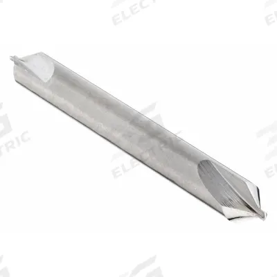 KEO Center Drill: Plain Type, #5/0, 60°, 1 1/2 in Overall Lg - Plain-Tip Center Drills