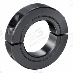 RULAND MANUFACTURING Shaft Collar: 2-Piece, Inch, Round, Clamp-On, 1 3/16 in Bore Dia, Carbon Steel (MPN SP-19-F). Key specifications — attr671628: RULAND MANUFACTURING.