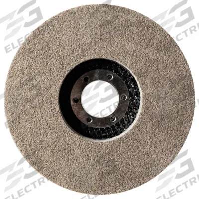 ARC ABRASIVES Non-Woven Depressed Center Discs: 4 1/2 in x 7/8 in, Aluminum Oxide, Medium - General Purpose Surface-Conditioning Discs for All Metals
