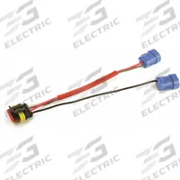 GROTE Pigtail: 4-Way Hard Shell/Female PL-3 Connector, 4 Wires, 9 in Wire Lg, 3 Connectors (MPN 66864). Key specifications — Wire Sizes Included: 16 AWG; Connector Type: Female PL-3 Connector; Compatible Product Type: Stop, Turn, Tail Lights.