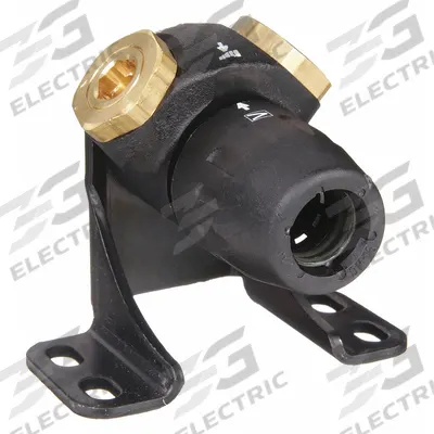 TRANSAIR Push-Fit Wye Fitting: 1/2 in OD x 1/2 in Pipe x 1/2 in Pipe x 1/2 in Pipe Size - Polyamide Tube Fittings for Compressed Air Systems
