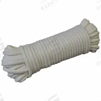 ALL GEAR General Purpose Utility Rope: Braid, 7/32 in Dia, 30 lb Working Load Limit, Cotton, Cotton (MPN AGSBC732100). Key specifications — Brand: ALL GEAR; Rope Type: Dynamic.