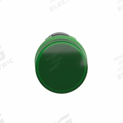 SCHNEIDER Pilot Light: 22 mm Panel Mounting Hole Dia, LED, Green - LED Indicator Pilot Lights