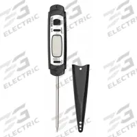 TAYLOR Pocket Test Thermometer: Temp Test, LCD, 4 in Overall Lg, 3/4 in Dia, Metal Detectable (MPN 3519). Key specifications — Accuracy: ±4 °F; Brand: TAYLOR; Case Material: Plastic; Display Type: LCD; Features: Auto-Off; Lens Material: Plastic; NSF Certified: Yes; Thermometer Type: Stem Thermometer.