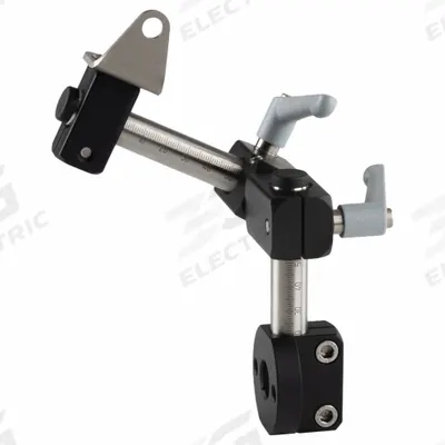OTTO GANTER Sensor Mount Kit with Handles: M8 Bracket Hole Size, 100 mm Tube Lg - Ruland Sensor Mounting Kits