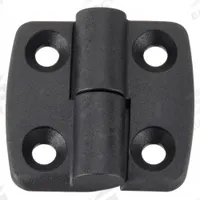 Lift Off Hinge: 48 mm x 52 mm, 25 Series, For 6 mm Slot Wd, Black, Polyamide, 6.6 mm Mounting Hole (MPN 095K2525L00). Key specifications — Brand: FATH INC.; Product Type: Lift Off Hinge LH; Material: Polyamide; Hinge Type: Lift-Off LH.