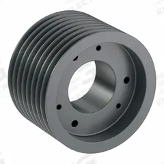 APPROVED VENDOR V-Belt Pulley: 3V560, 8 Groove, 5.6 in OD, Bushed Bore, SK, For 3V/3VX Belt Section (MPN 83V560SK). Key specifications — Pulley Industry Number: 3V560; Pitch Diameter: 5.6 in (3V); For Belt Section (broad, with similar types): 3V or 3VX.