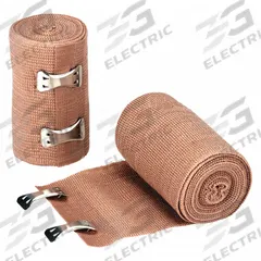 FIRST AID ONLY Elastic Bandage: 5 yd Dressing Lg, 3 in Dressing Wd, Elastic Fabric, Non-Sterile (MPN 5-902). Key specifications — Water Resistance: Not Water Resistant; Self-Adhesion: Self-Adhering; Unitized: Bulk; Standards: ANSI/ISEA Z308.1-2015; Manufacturer Part Number: 5-902; Product Type: Elastic Bandage Wrap; Sterility: Non-Sterile; Brand: FIRST AID ONLY.