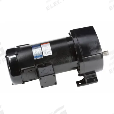 LEESON Parallel Shaft Gearmotors: Parallel, 90V DC, TEFC, 18 RPM, 1,112 in-lb Max Torque - Parallel Shaft DC Gearmotors