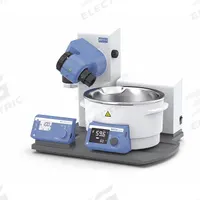 IKA Rotary Evaporator: Motor, 4 L, 5 RPM to 280 RPM, 1,350 W Heating Capacity, Without Condenser (MPN 0010005186). Key specifications — Brand: IKA; Height Adjustment Method: Motor; Included Glassware Series and Type: Without Condenser; Features: Dry-Run Protection.