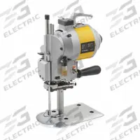 RELIABLE Cloth Cutting Machine: 9 3/4 in Overall Wd, 15 3/4 in Overall Ht, 110V, 6 1/4 in Overall Dp (MPN 5000FS)
