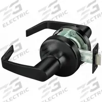 ASSA ABLOY ACCENTRA Door Lockset: Passage Lever Locksets, Black, ADA Compliant (MPN AU4701LN x BSP). Key specifications — Ligature Resistance: Not Ligature-Resistant; Brand: ASSA ABLOY ACCENTRA; Lockset Function ANSI Code: F75; Visual Indicator Message: No Message; Lockset Style: Augusta; ADA Compliant: Yes; Finish: Black Painted.