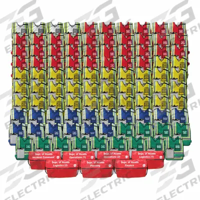 DISASTER MANAGEMENT SYSTEMS Incident Command Vest Kit (MPN DMS 05584) - Vest Kits for Incident Command