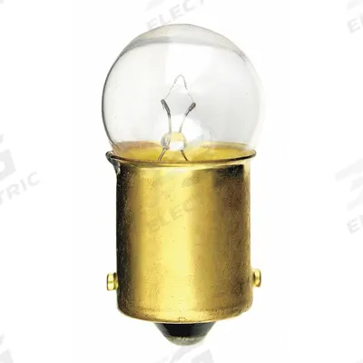 APPROVED VENDOR Incandescent Bulb: Incandescent, Single Contact Bayonet (BA15s), (G) Globe - BA15s Single-Contact Bayonet Base Lamps