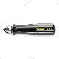 GENERAL Reamer/Countersink: Copper/Iron Pipe/Plastic/Sheet Metal, 3/4 in Max Pipe Size, Ergonomic (MPN 196). Key specifications — attr380210: Plastic; attr380209: GENERAL.