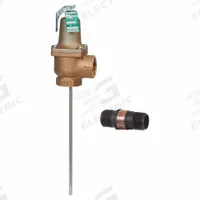 WATTS Relief Valve: FNPTF x FNPTF, 2 in x 2 in, Copper Silicon Alloy, 150 psi Max. Op Pressure (MPN 2 LF174A 125 FS). Key specifications — Brand: WATTS.