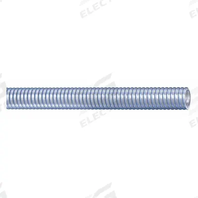 CONTINENTAL Food Hose: 2 in Hose Inside Dia., 100 ft Hose Lg, 30 psi, PVC - FDA-Certified Polyurethane Bulk Material-Handling Hoses with PVC Cover