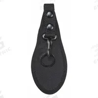 HEROS PRIDE Key Holder: Black, Nylon, Ballistic, 7 1/4 in x 82 mm, Snap Closure (MPN 1112). Key specifications — attr188437: Black; attr188438: Nylon; attr188431: Key Pouch.