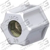 JACO Gripper Nuts: 6 mm OD Size, Compression, Polypropylene, 5 PK (MPN P-PG-6MM). Key specifications — Standards: NSF 61 Listed; Brand: JACO.