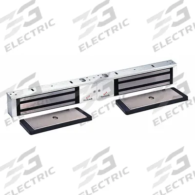 DYNALOCK Electromagnetic Lock: 22 in Lg, 1 1/2 in Wd - Double-Door Magnetic Locks