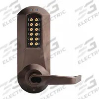 KABA E-PLEX Electronic Keyless Lock: Keypad, ADA Compliant (MPN E5031BWL-744-41). Key specifications — Product Type: Electronic Keyless Lock; Manufacturer Part Number: E5031BWL-744-41; Access Method: Keypad; Key Override Options: Large Format Removable Cores; Small Format Interchangeable Core.