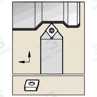 WIDIA Diamond Turning Insert: VCGT221AL1, VCGT110304AL1 (MPN 2024560). Key specifications — attr257732: VCGT221AL1; attr257733: VCGT110304AL1.